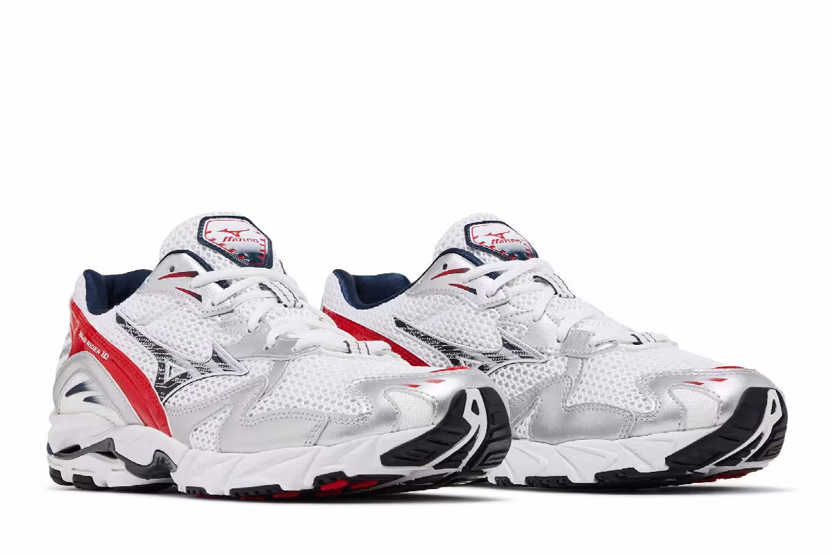 Mizuno Wave Rider 10 OG Pack - High Risk Red, view 9