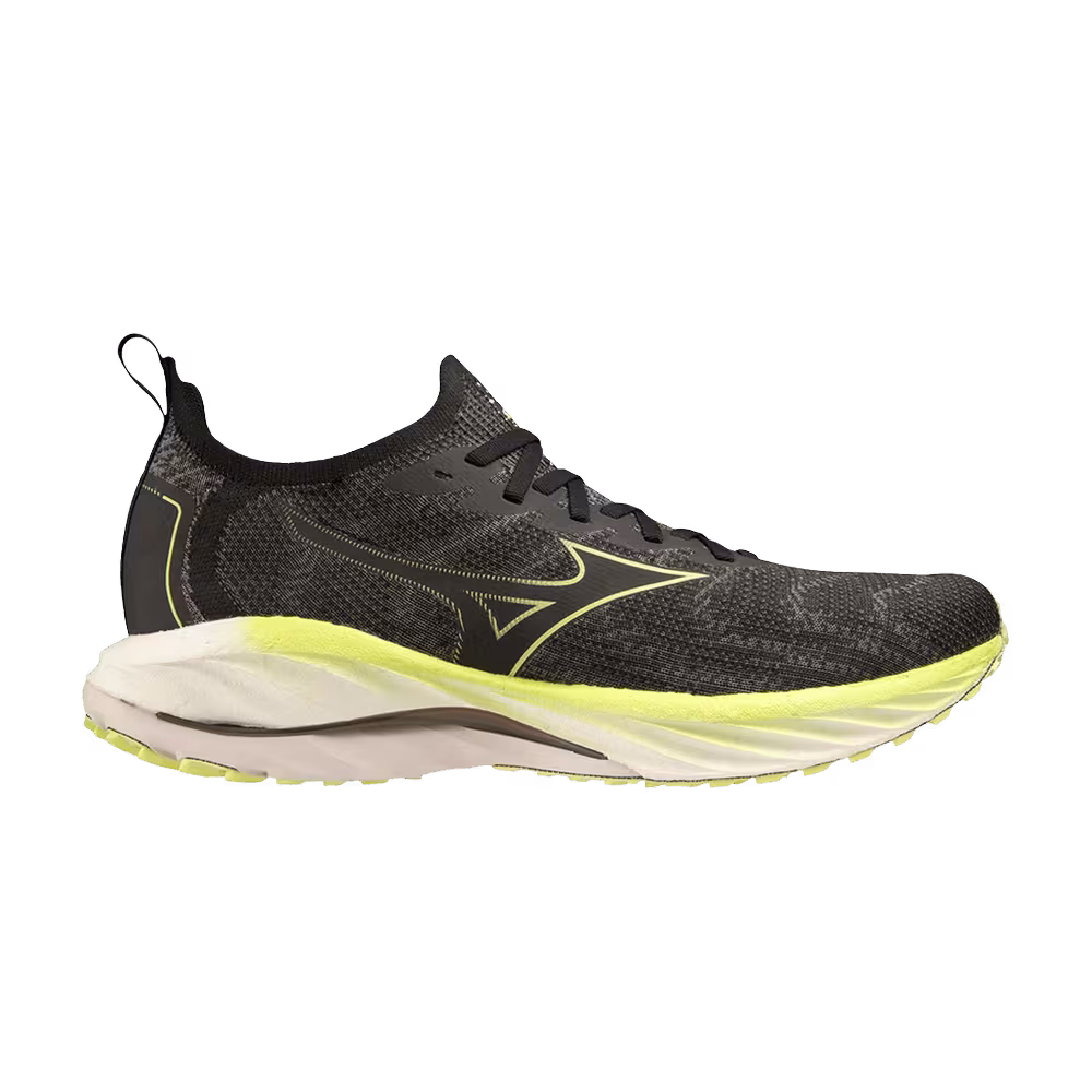 Mizuno Wave Neo Wind Undyed Black Luminous