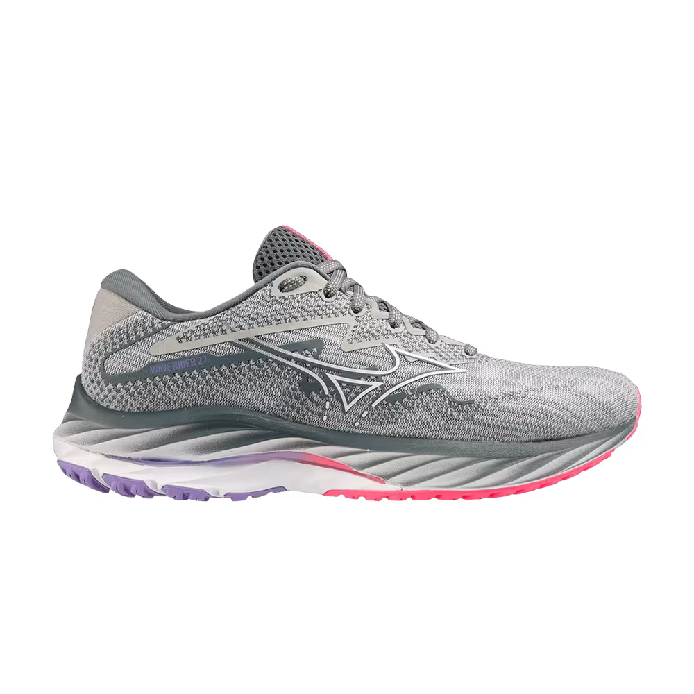 Mizuno Women's Wave Rider 27 Pearl Blue White