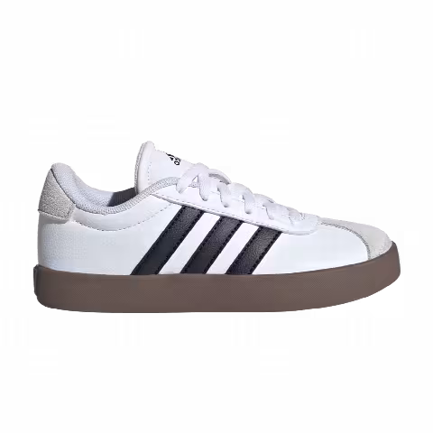 Adidas VL Court 3.0 K 'White Black Gum'