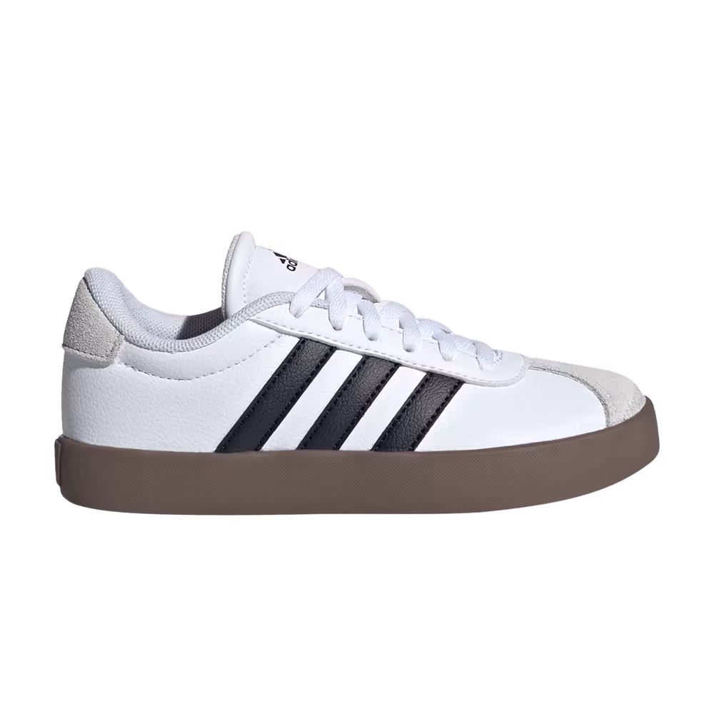 Adidas VL Court 3.0 K White Black Gum