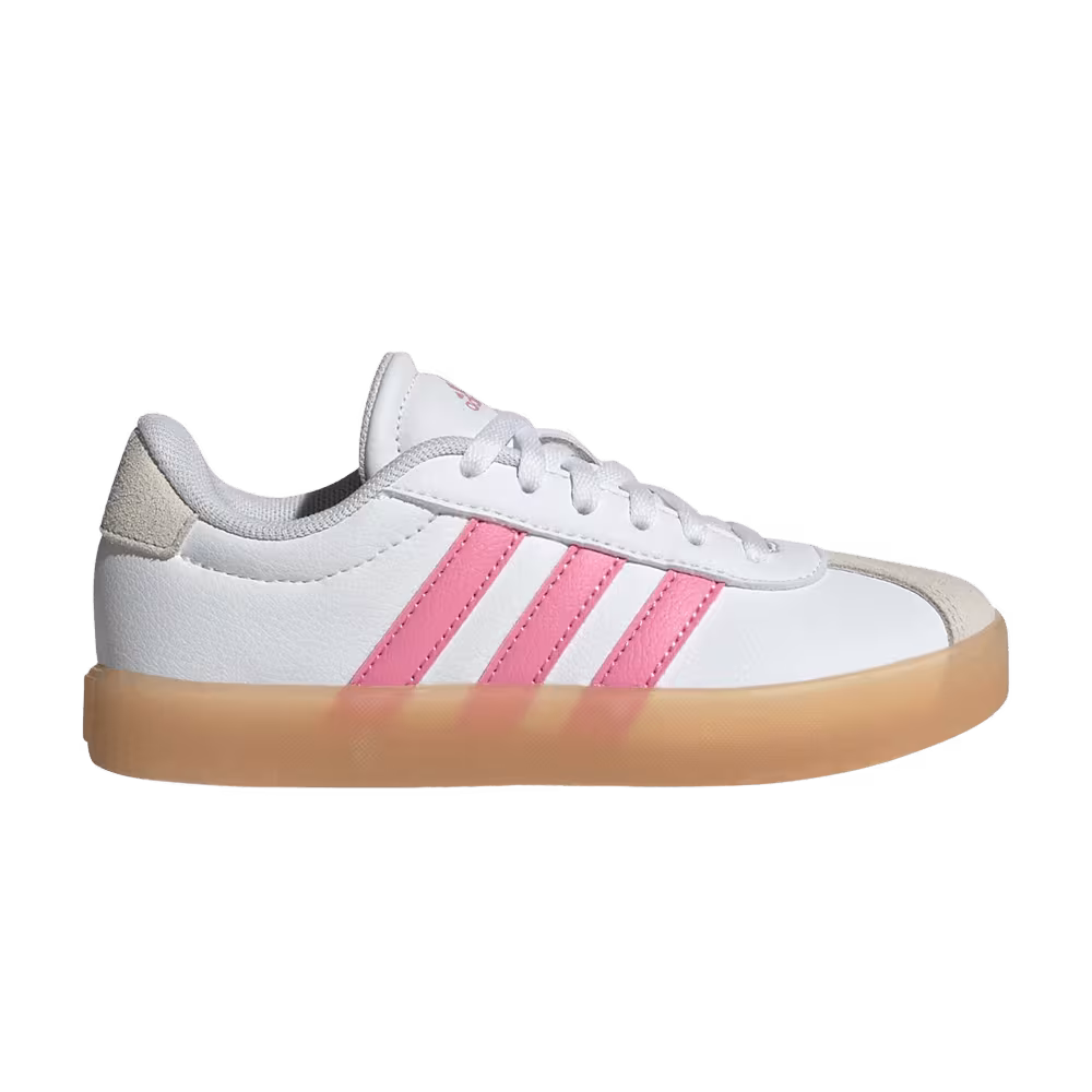 Adidas VL Court 3.0 K White Bliss Pink Gum
