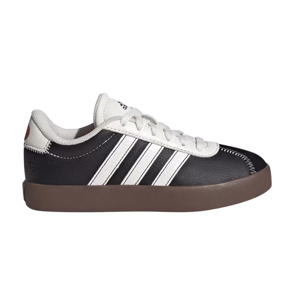 Adidas VL Court 3.0 K Dia De Los Muertos Pack - Black Off White