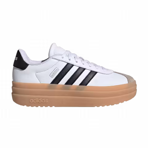 Adidas VL Court Bold J 'White Black Beige'