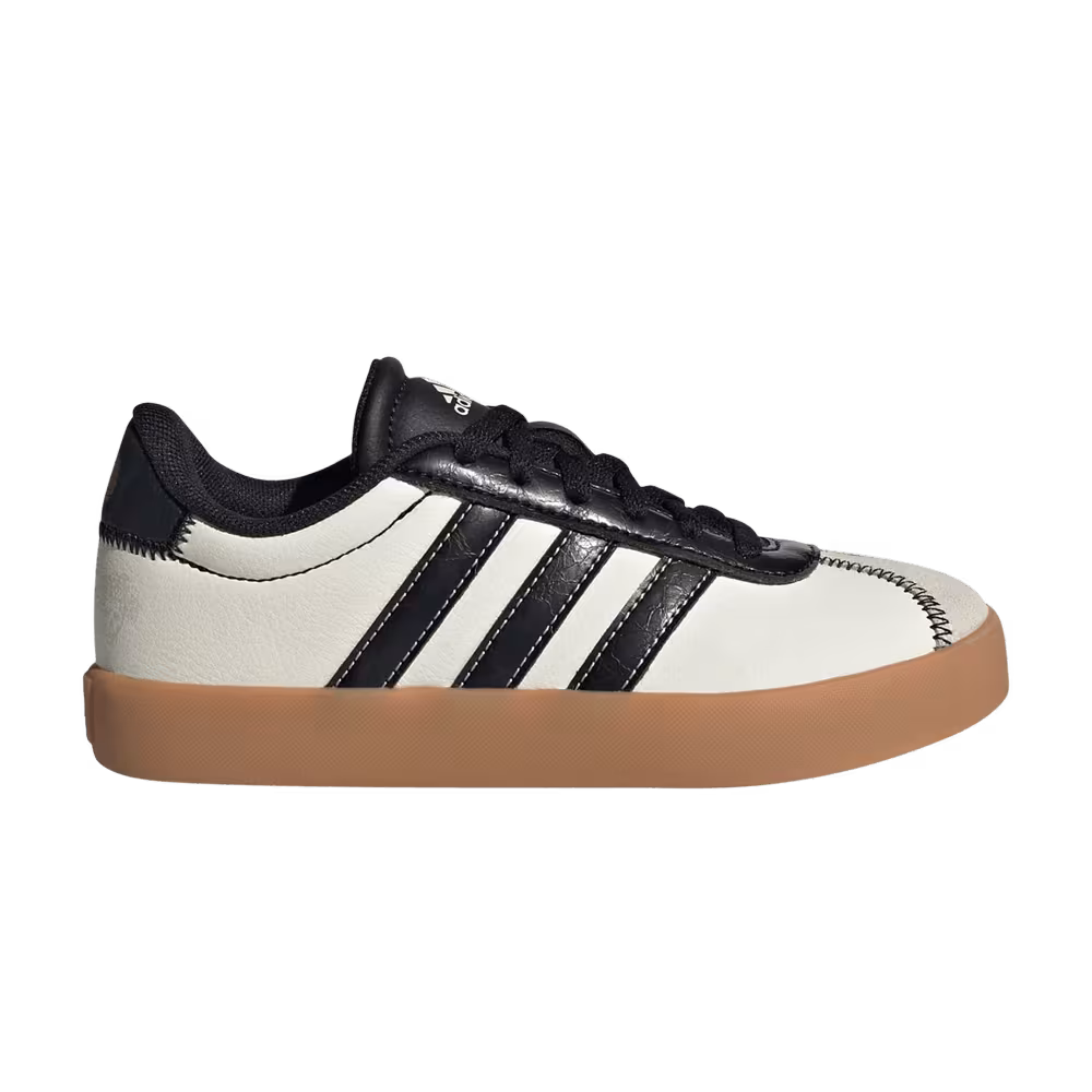Adidas VL Court 3.0 K Dia De Los Muertos Pack - Off White Black