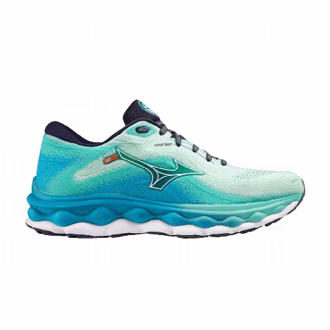 Mizuno Wmns Wave Sky 7 'Beveled Glass White'