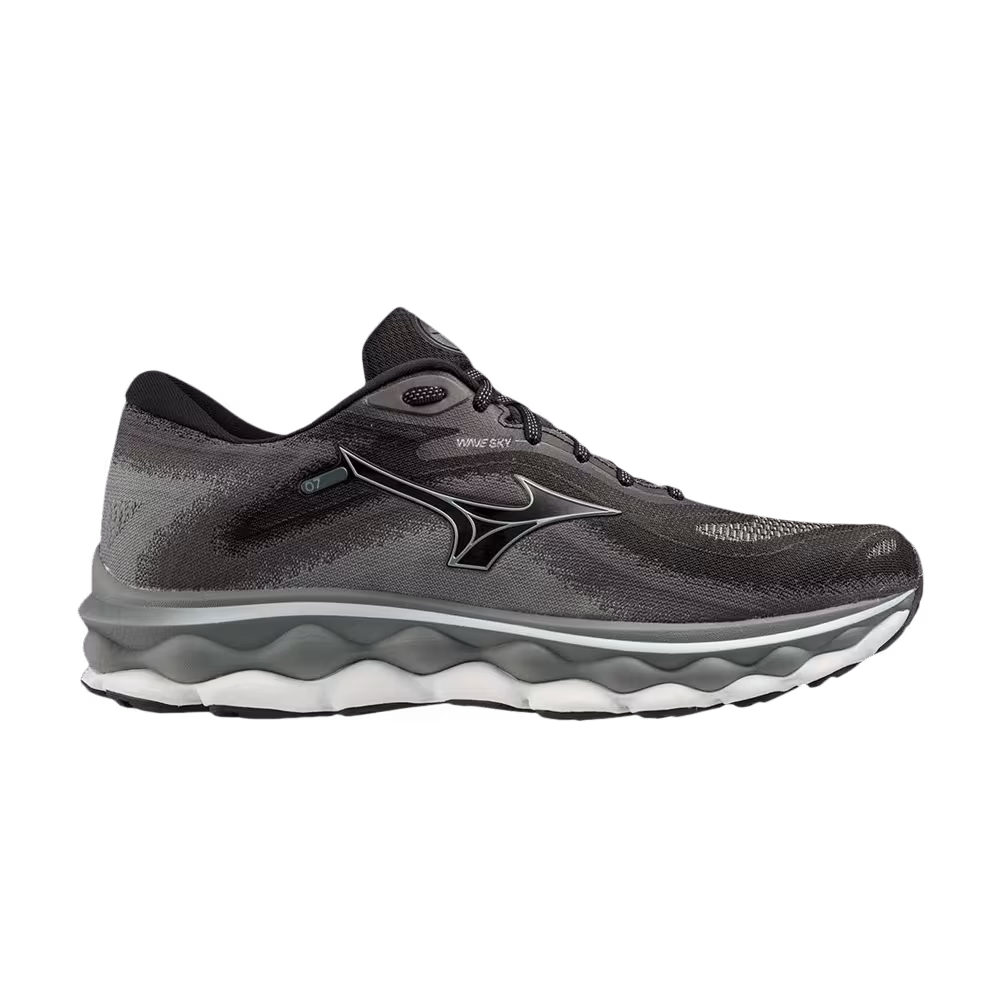 Mizuno Wave Sky 7 Black Glacial Ridge