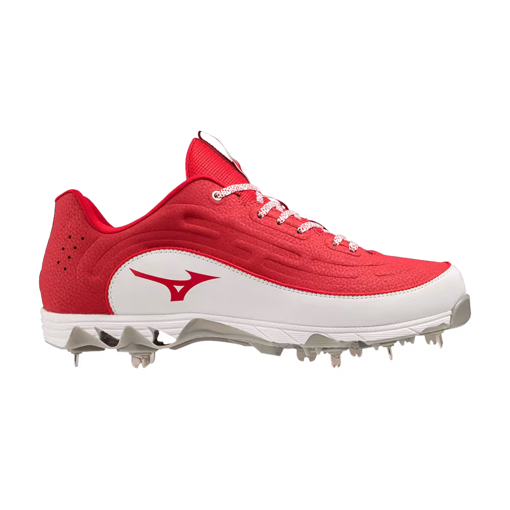 Mizuno 9-Spike Ambition 3 Low Red White