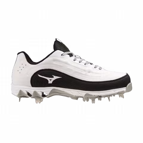 Mizuno Wmns 9-Spike 8 Low 'White Black'