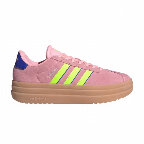 Adidas Wmns VL Court Bold 'Pink Spark Lucid Lemon'
