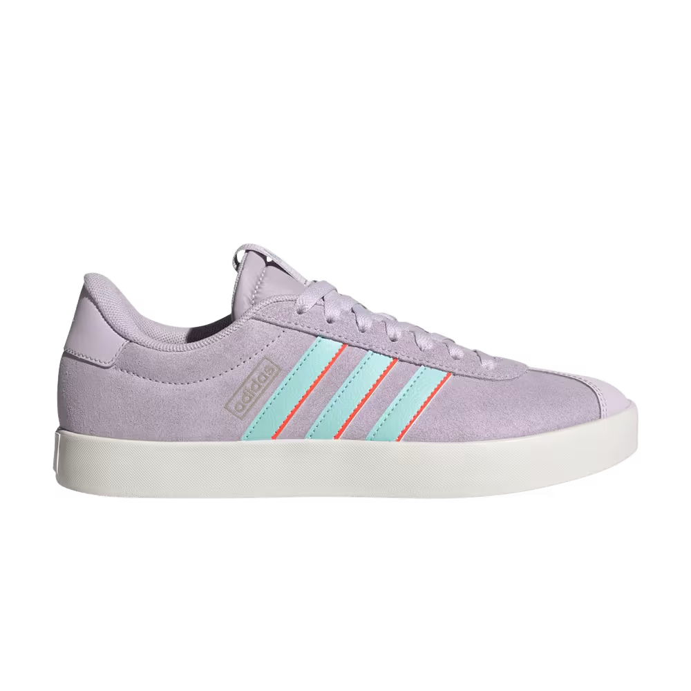 Adidas Women's VL Court 3.0 Ice Lavender Aqua Red
