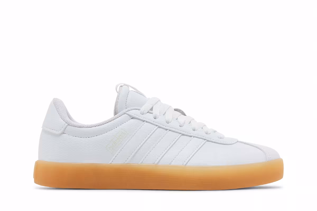 adidas Women's VL Court 3.0 White Gum, view 2