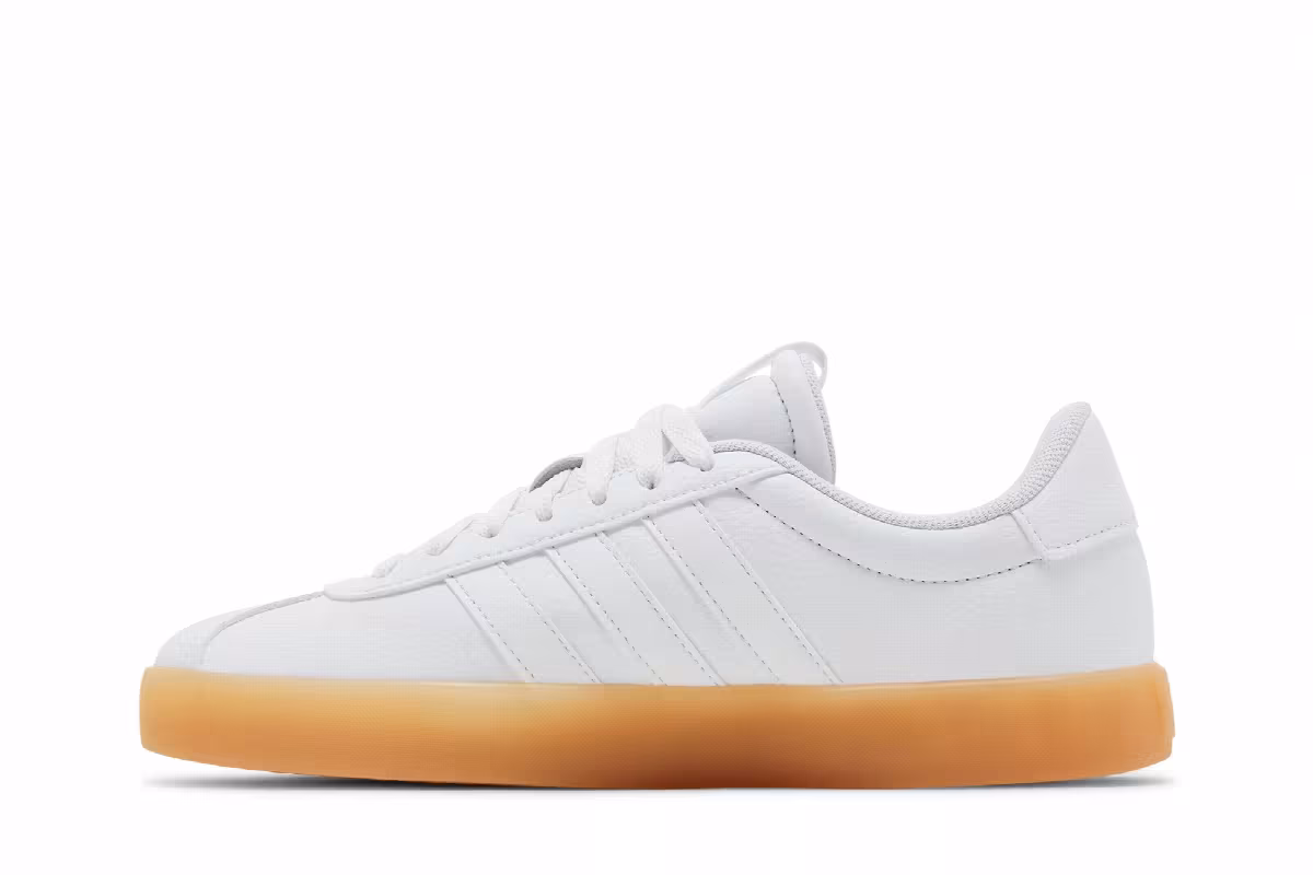adidas Women's VL Court 3.0 White Gum, view 4