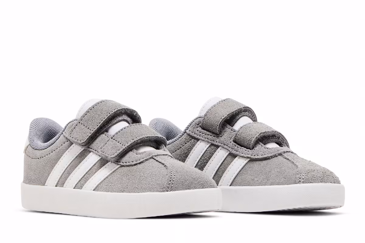 Adidas VL Court 3.0 I Grey White, view 9