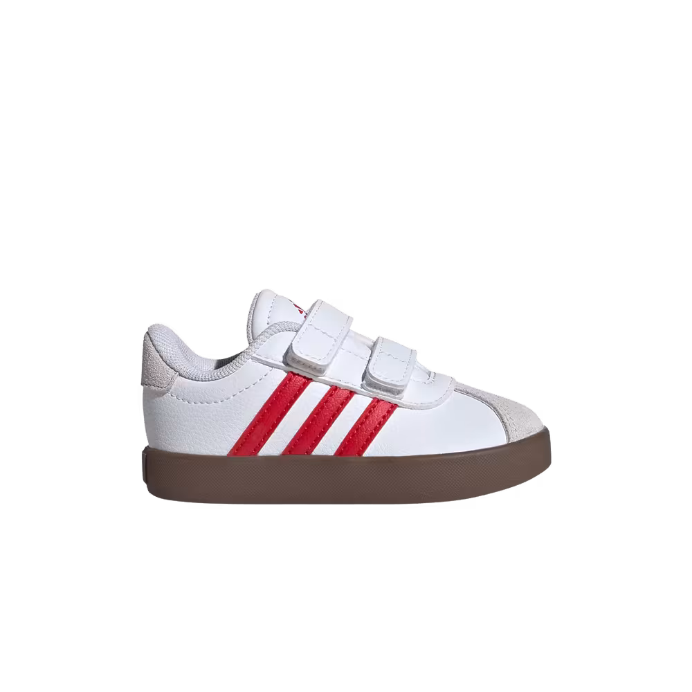 Adidas VL Court 3.0 I White Scarlet Gum