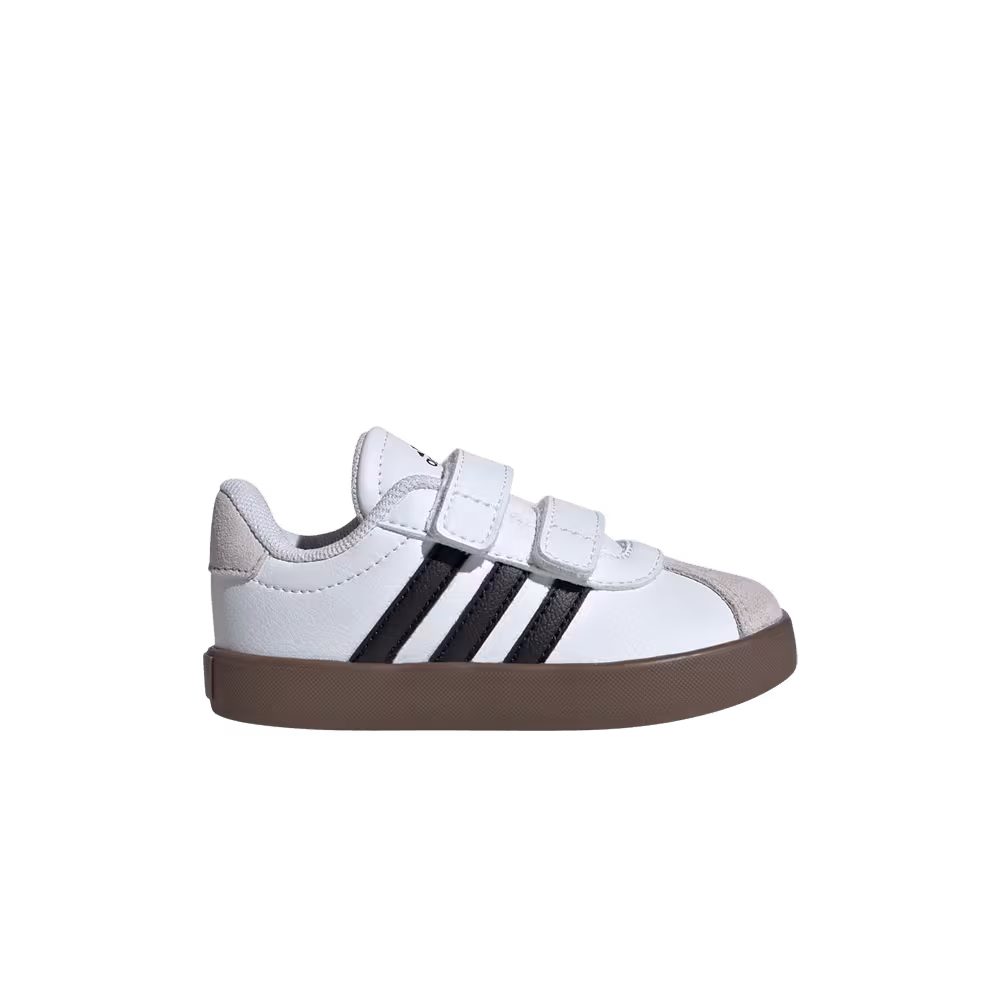 Adidas VL Court 3.0 I White Black Gum