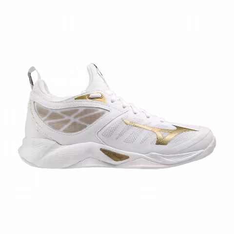 Mizuno Wmns Wave Dimension 'White Gold'