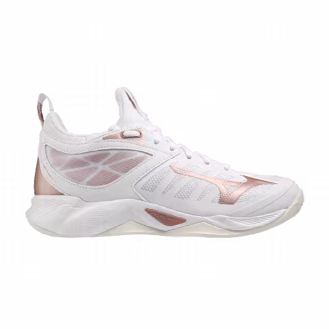 Mizuno Wmns Wave Dimension 'White Rose Gold'