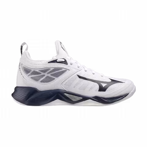 Mizuno Wmns Wave Dimension 'White Navy'
