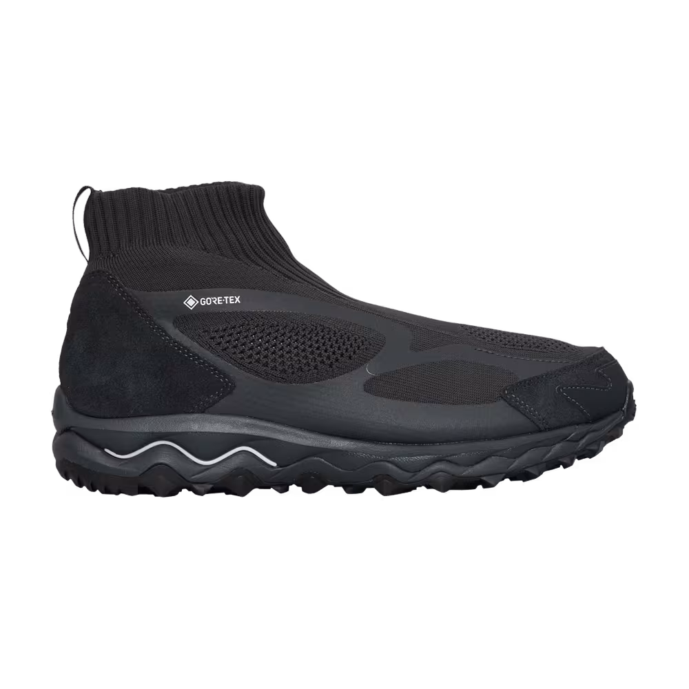 nonnative x Mizuno Wave Mujin TL Mid GORE-TEX Triple Black