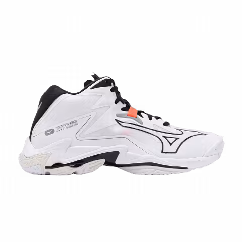 Mizuno Wave Lightning Z8 Mid 'White Black'
