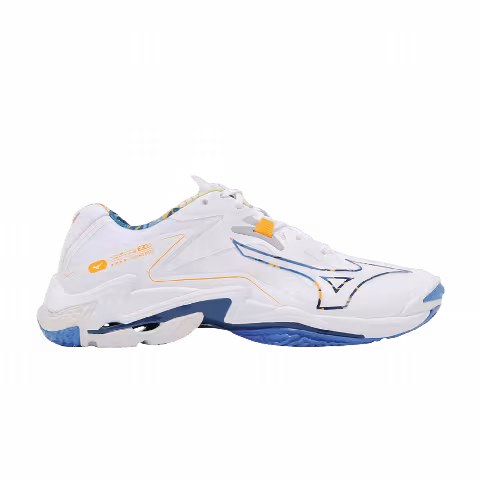 Mizuno Wave Lightning Z8 'White Moroccan Blue'