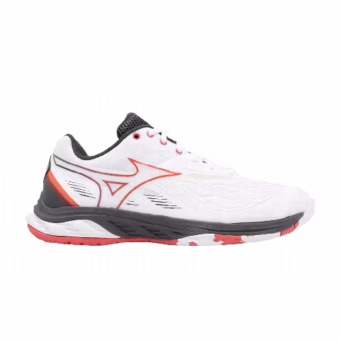 Mizuno Wave Fang 2 Wide 'White Radiant Red Ebony'