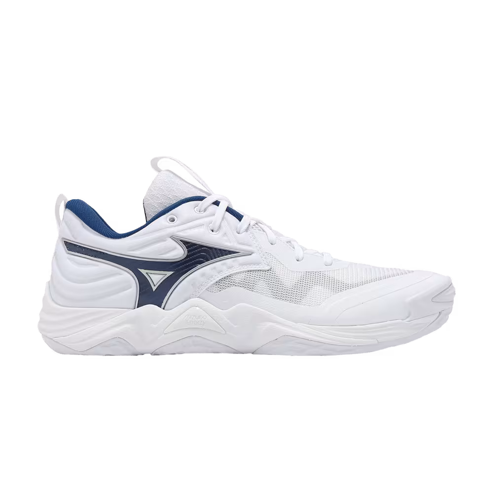 Mizuno Wave Momentum Elite White Navy