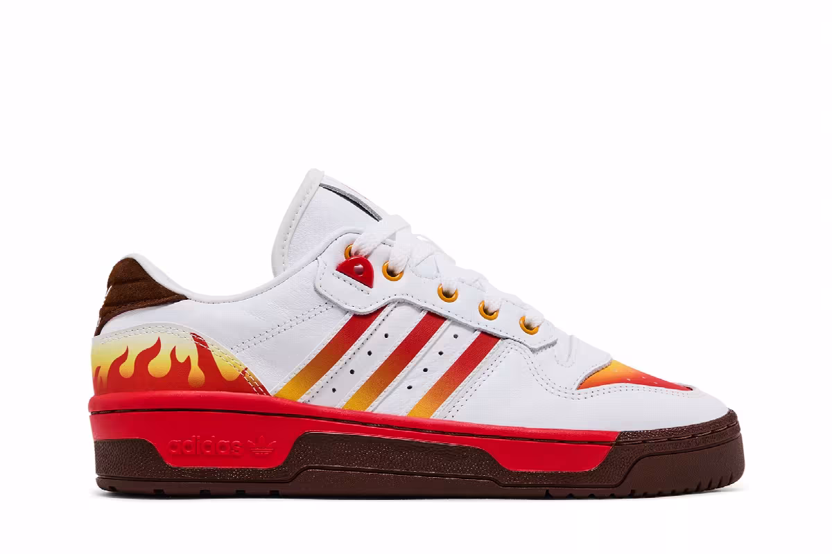Demon Slayer x adidas Rivalry Low Rengoku, view 2