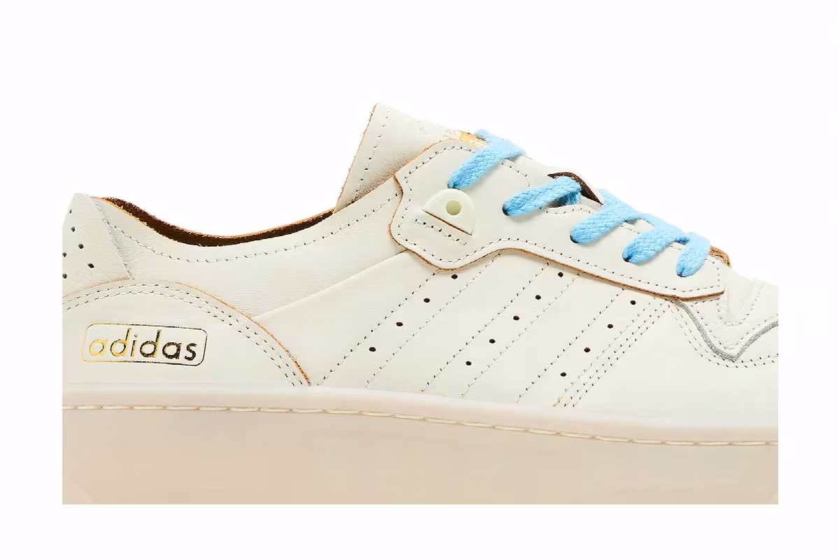 adidas Rivalry Summer Low Ivory Semi Blue Burst, view 3