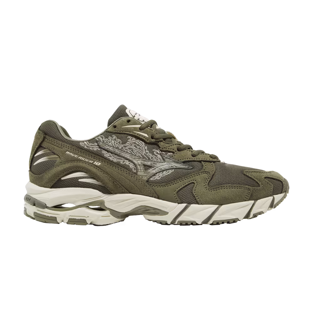 Mizuno Maharishi x Wave Rider 10 Fire Phoenix
