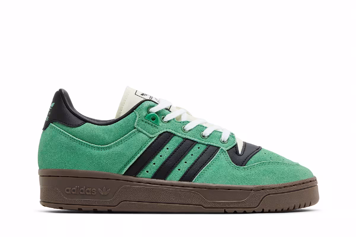adidas Rivalry 86 Low Preloved Green Gum, view 2