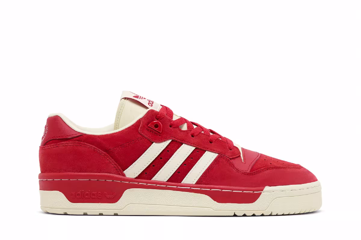 adidas Rivalry Low Scarlet, view 2