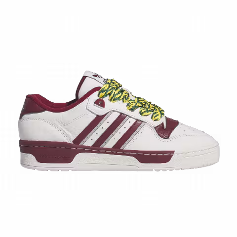 Trae Young x adidas Rivalry Low 'White Maroon'