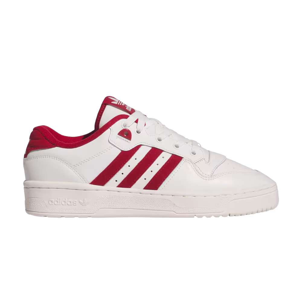 adidas Rivalry Low White Team Victory Red