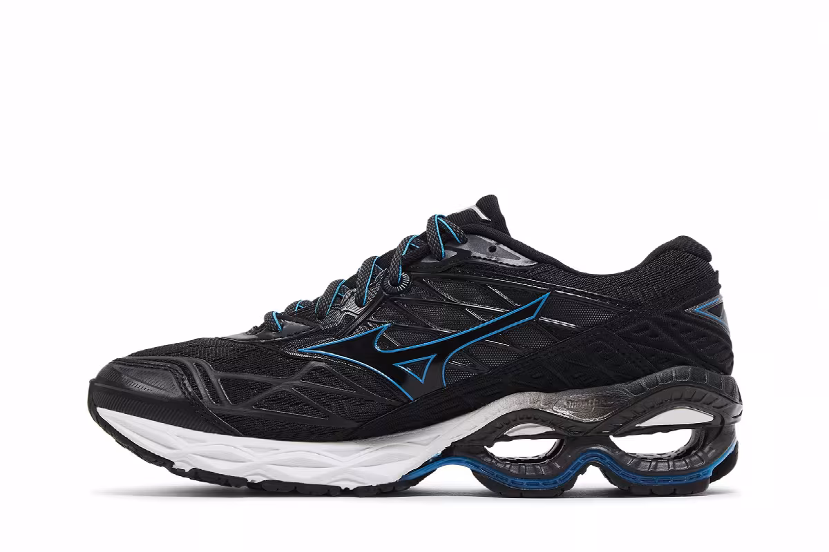 Mizuno Wave Creation 20 Black Grey, view 4