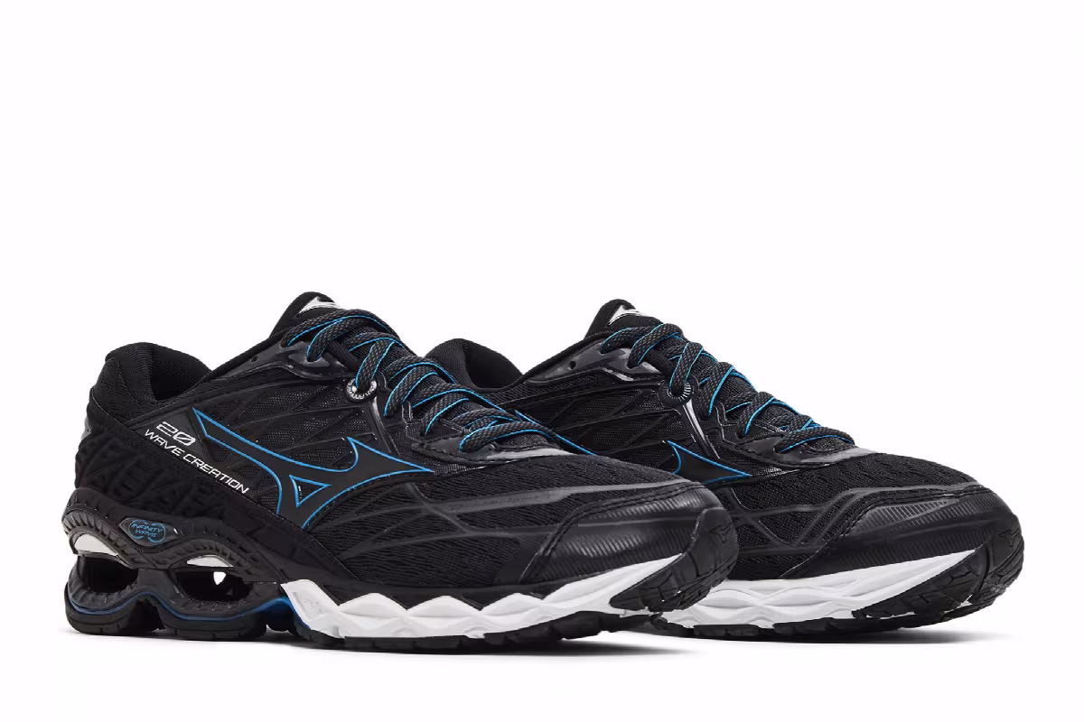 Mizuno Wave Creation 20 Black Grey, view 9