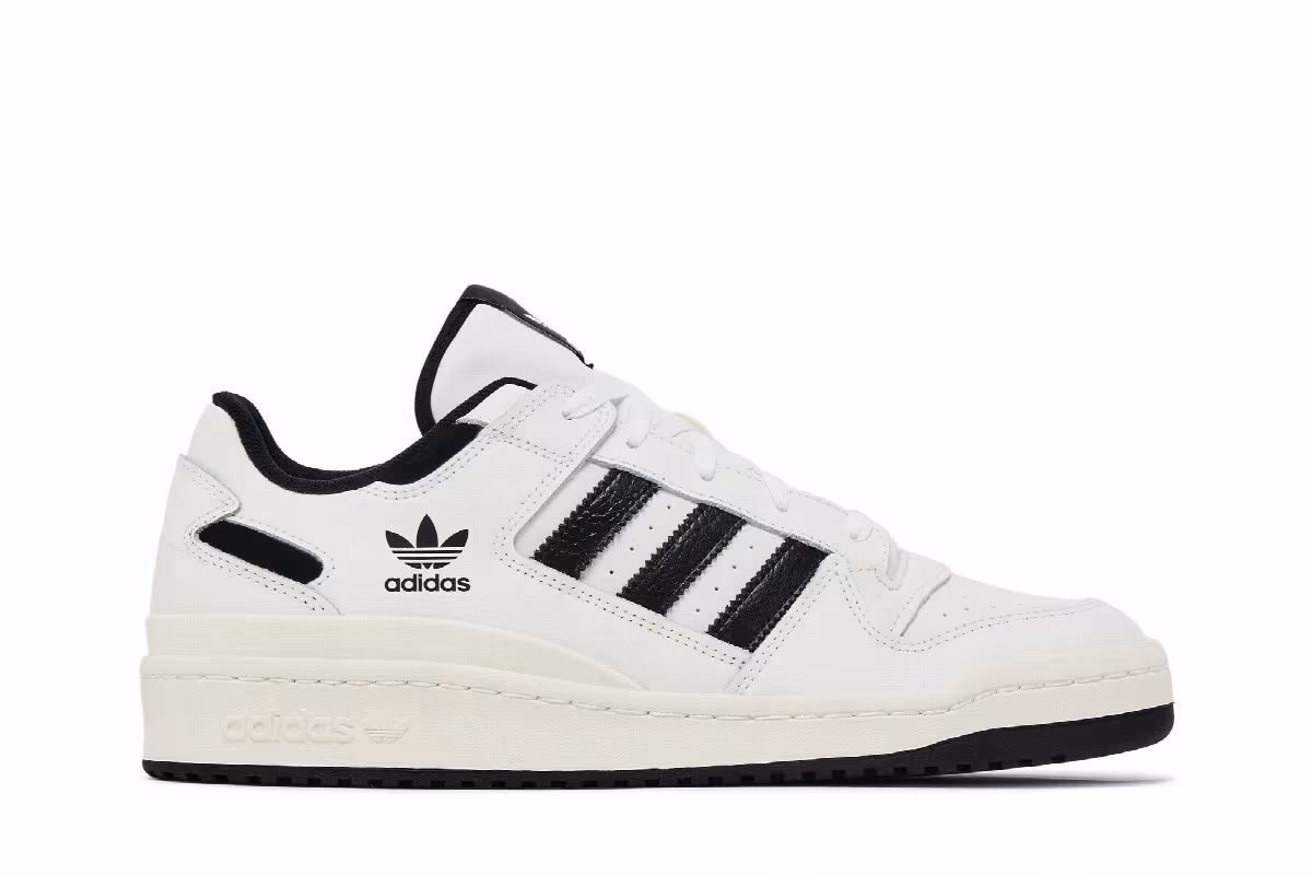 adidas Forum Low CL White Black, view 2