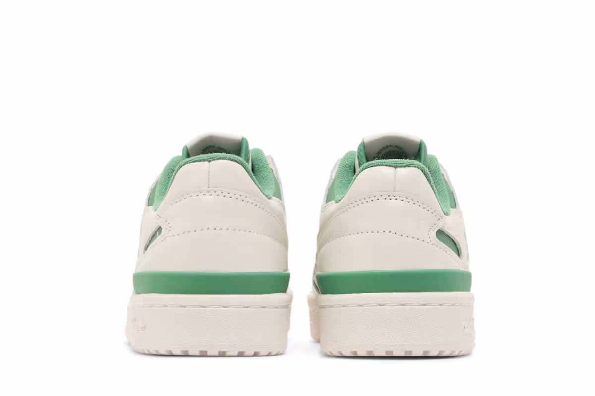adidas Forum Low CL White Preloved Green, view 7