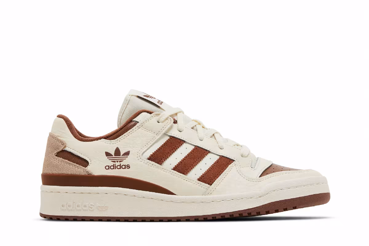 adidas Forum Low CL Cream White Preloved Brown, view 2