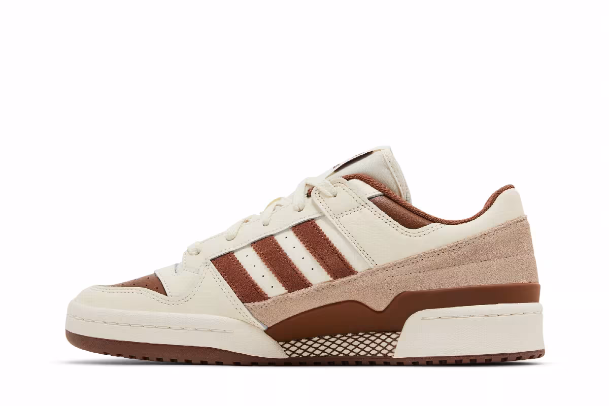 adidas Forum Low CL Cream White Preloved Brown, view 4