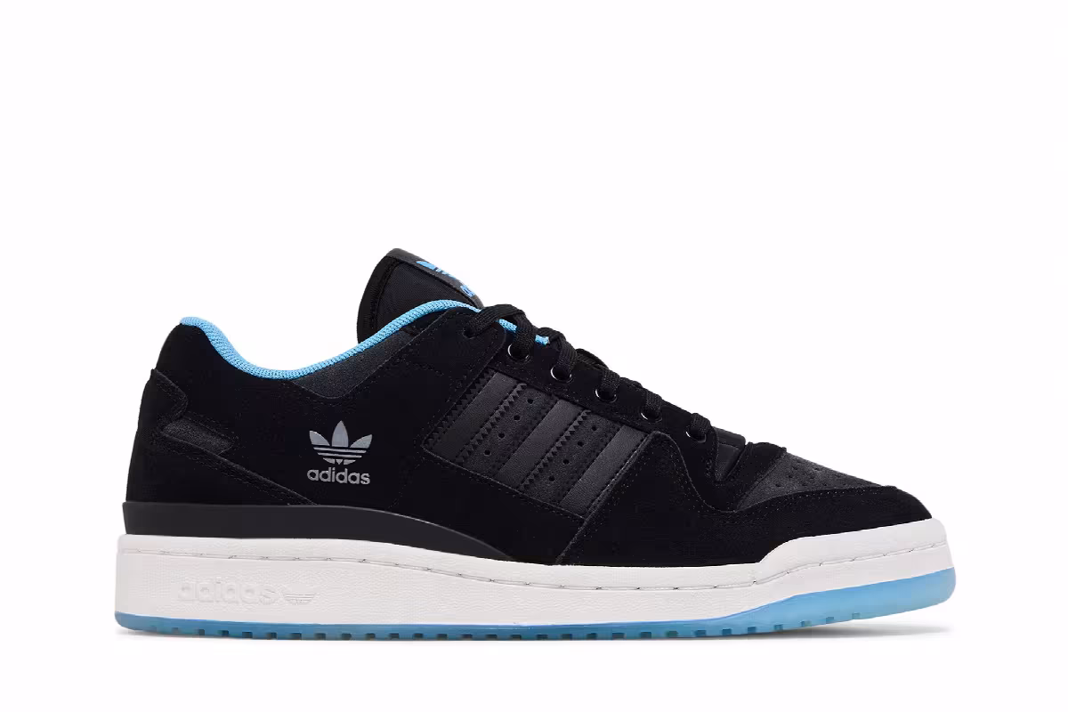 adidas Forum 84 Low ADV Black Blue Burst, view 2