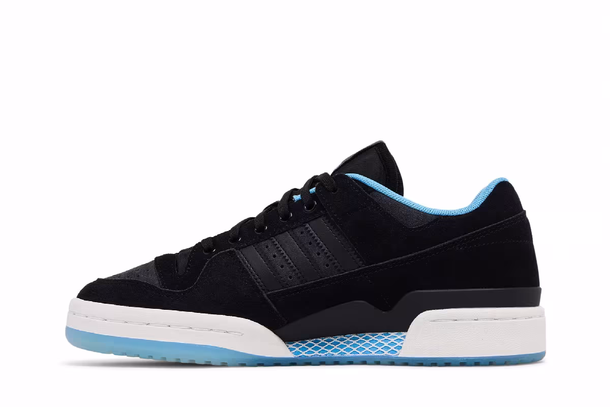 adidas Forum 84 Low ADV Black Blue Burst, view 4