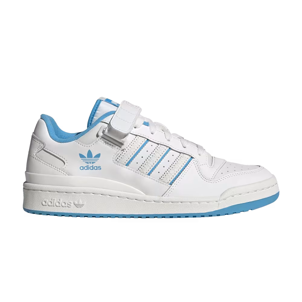 Adidas Forum Low White Semi Blue Burst