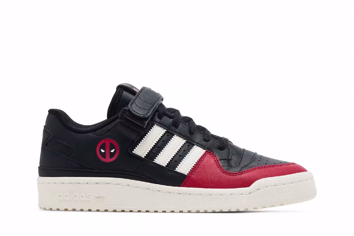 Marvel x adidas Forum 84 Low Deadpool, view 2