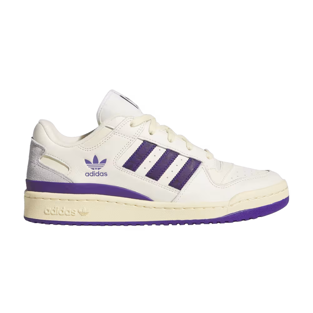 adidas Forum Low CL Cream White Collegiate Purple
