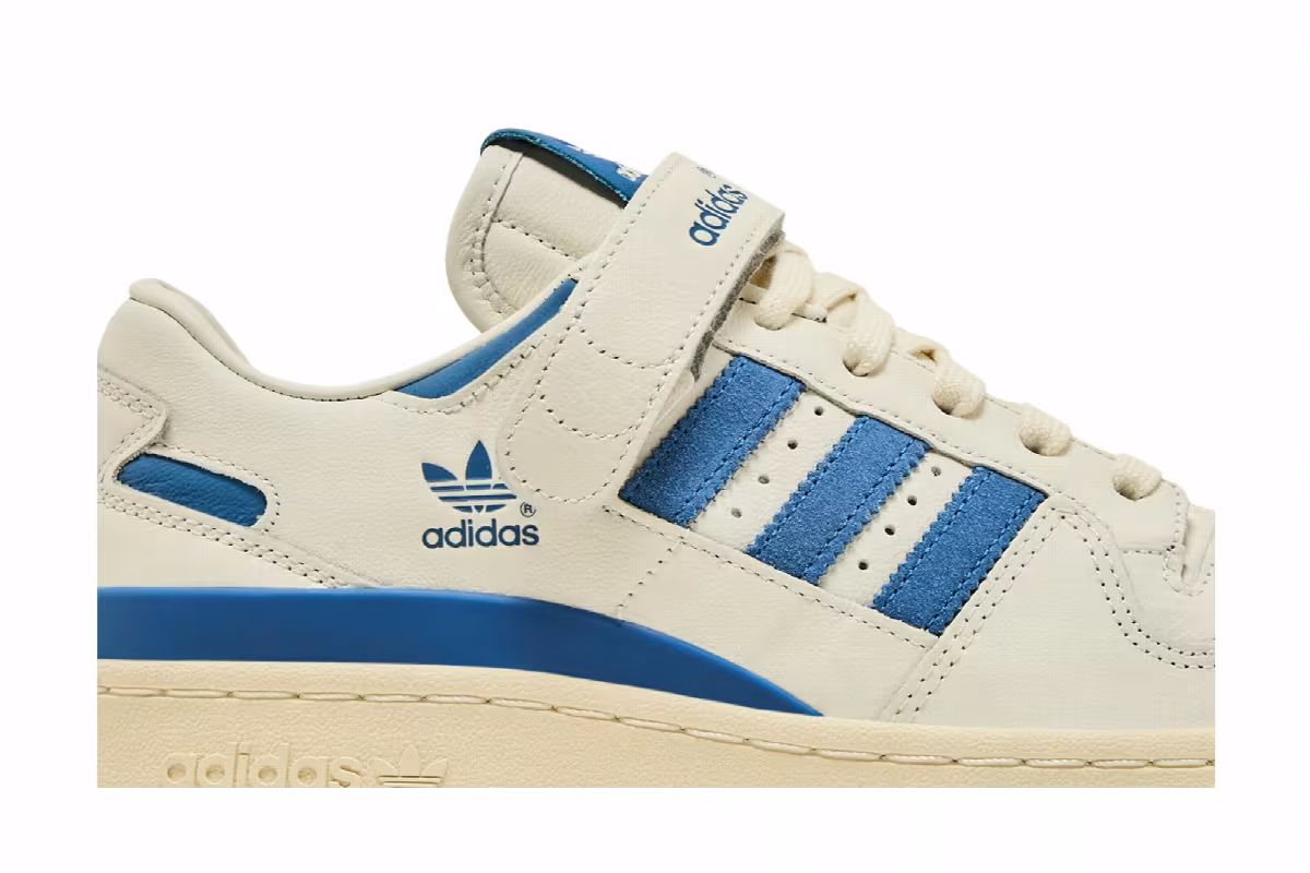 adidas Forum 84 Low White Trace Royal, view 3