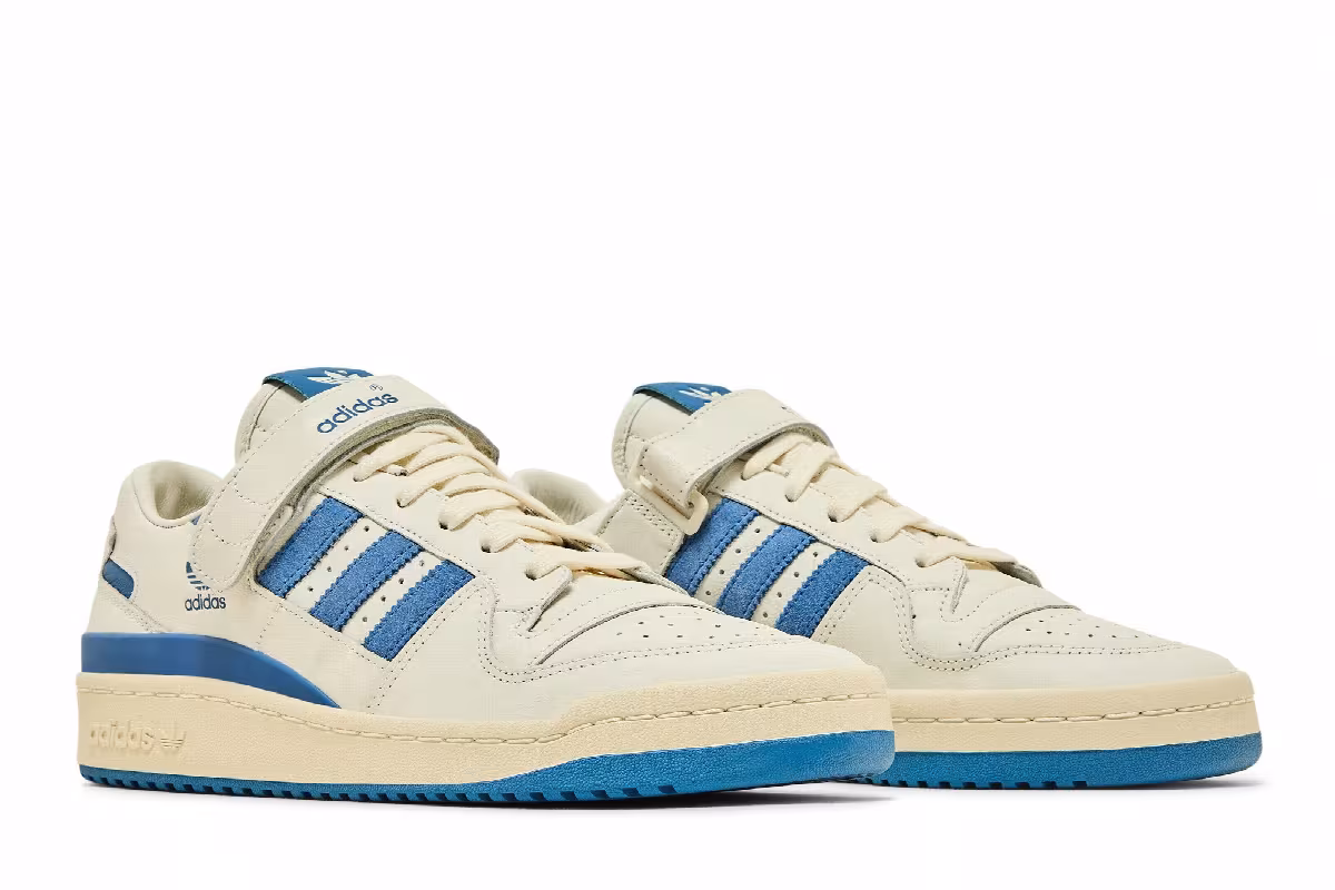 adidas Forum 84 Low White Trace Royal, view 7