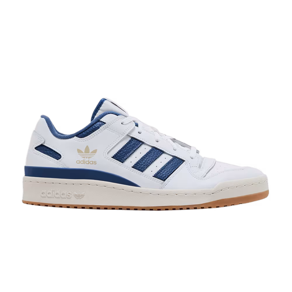 adidas Forum Low CL White Crew Blue Gum