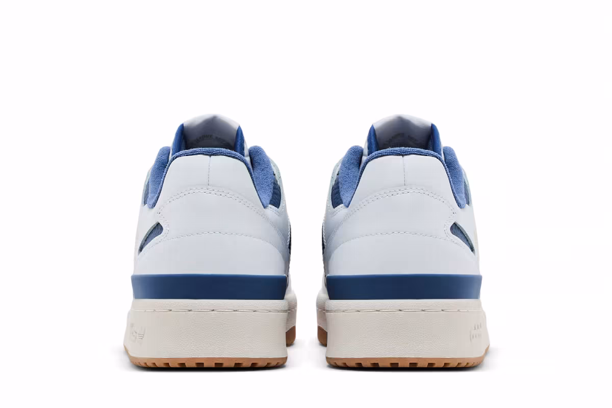adidas Forum Low CL White Crew Blue Gum, view 7